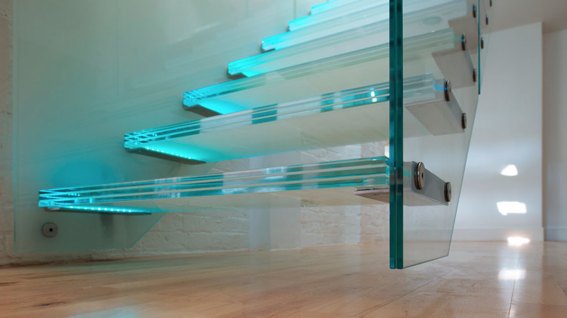 escalier en verre à Lyonnais