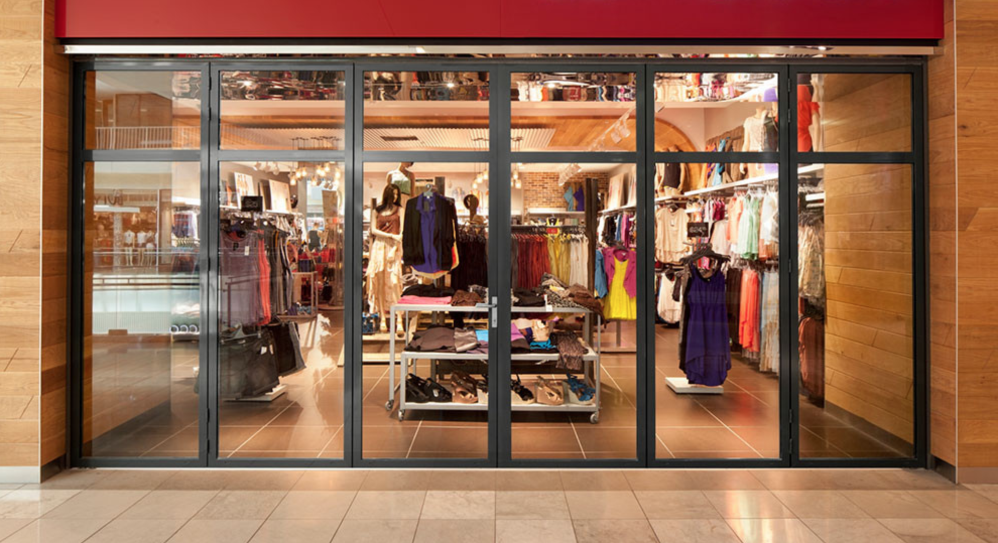 Vitrine de magasin Lyonnais